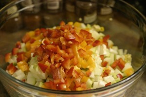 img_3436 Roasted Corn, Chayote and Black Bean Salad