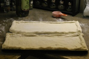 img_3876 Pesto, Pear and Parmigiana Flatbread