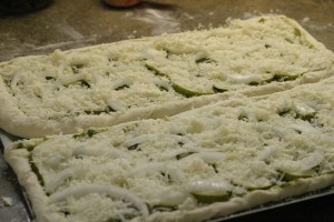 img_3884 Pesto, Pear and Parmigiana Flatbread