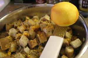 img_4820 Sausage, Fennel and Orange Stuffing...With Oregano