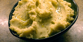 Artichoke and Olive Oil Mashed Potatoes