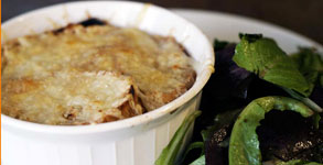 frenchonionsoup_2 French Onion And Truffle Oil Soup