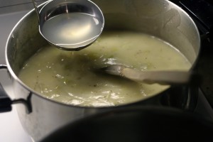 img_6492 Swedish Parsnip And Leek Soup With Pickled Beet Swirl