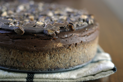 Chocolate Almond Cheesecake Chocolate Almond Cheesecake