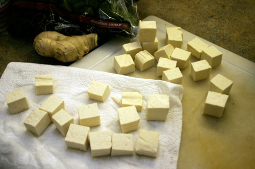 st2 Saag Tofu: Indian Spiced Tofu in Spinach Sauce