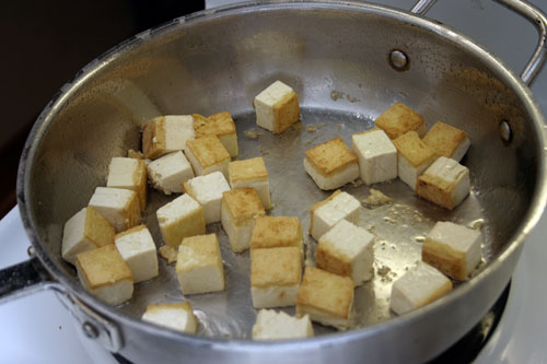 st3 Saag Tofu: Indian Spiced Tofu in Spinach Sauce