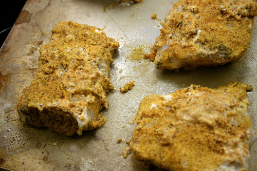 coff8 Pub Night: Cajun Oven Fried Fish & Chips with Tomato and Roasted Jalapeno Tartar Sauce