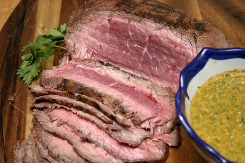 swc6 Brazilian Grilled Sirloin with Chimichurri Sauce
