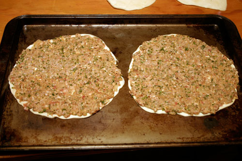 mlfb11 Flatbreads with Spiced Minced Lamb