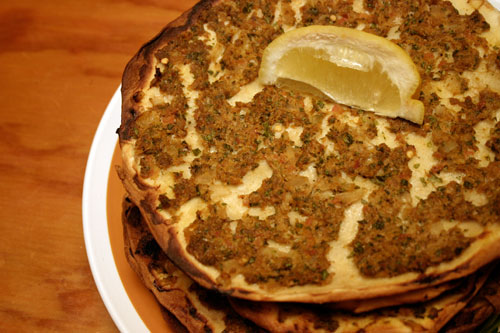 mlfb12 Flatbreads with Spiced Minced Lamb