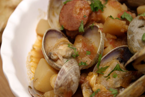pcc9 Portuguese Chorizo and Clams