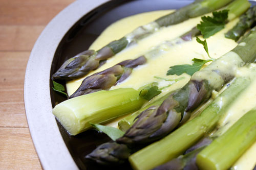 accs9 Asparagus with Curried Cheese Sauce