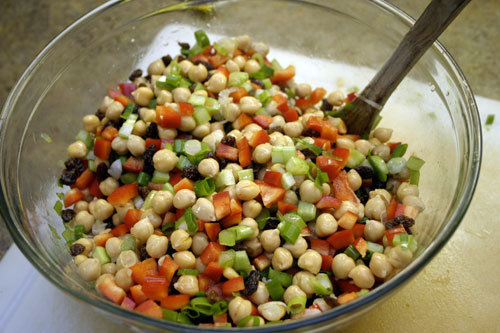ncs4 Chickpea Salad for Nancy and Dan