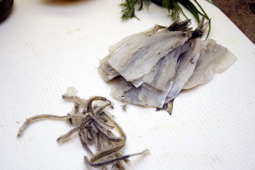 ms2 Marinated Smelt with Lemon and Dill