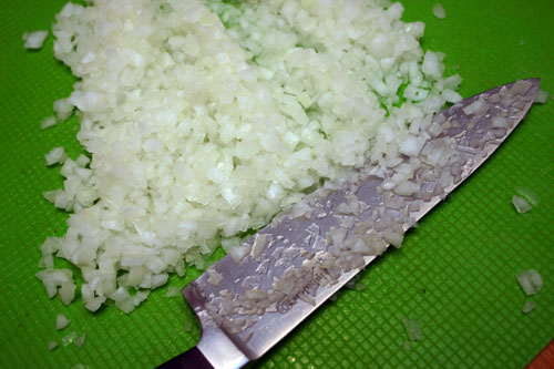 meatballs---onion-minced-correctly Time Savers: Meatballs 101