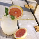 Grapefruit Basil Sparkler